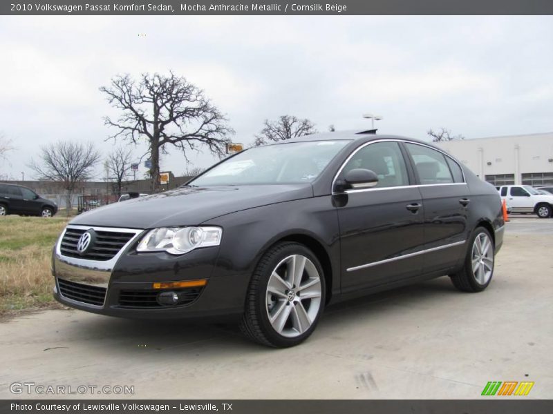 Mocha Anthracite Metallic / Cornsilk Beige 2010 Volkswagen Passat Komfort Sedan