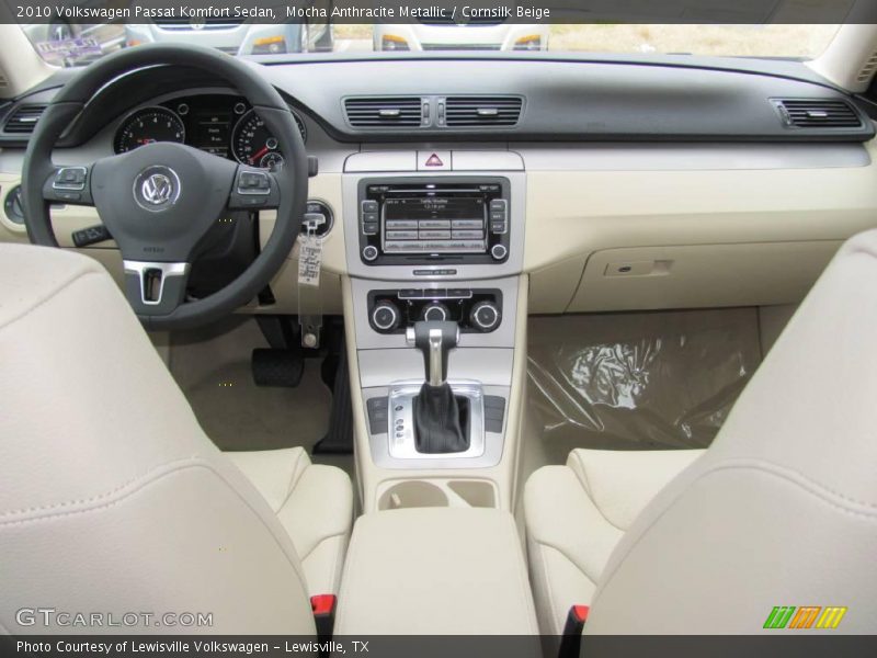 Mocha Anthracite Metallic / Cornsilk Beige 2010 Volkswagen Passat Komfort Sedan