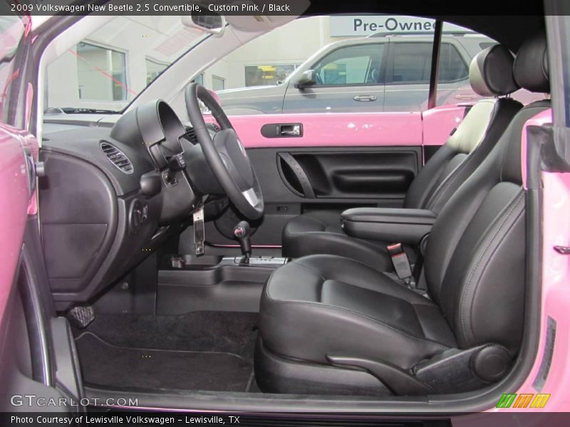 Custom Pink / Black 2009 Volkswagen New Beetle 2.5 Convertible