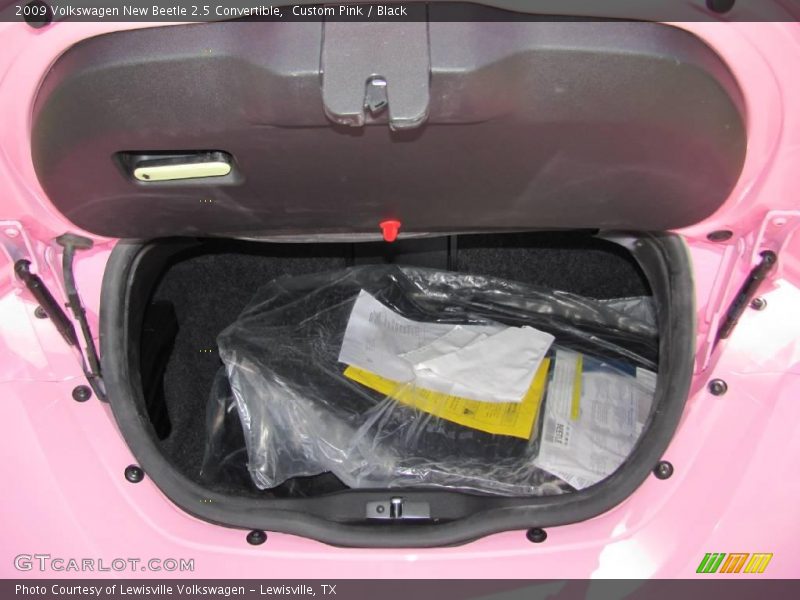 Custom Pink / Black 2009 Volkswagen New Beetle 2.5 Convertible