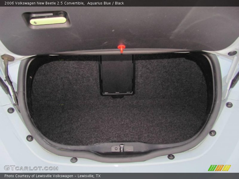 Aquarius Blue / Black 2006 Volkswagen New Beetle 2.5 Convertible