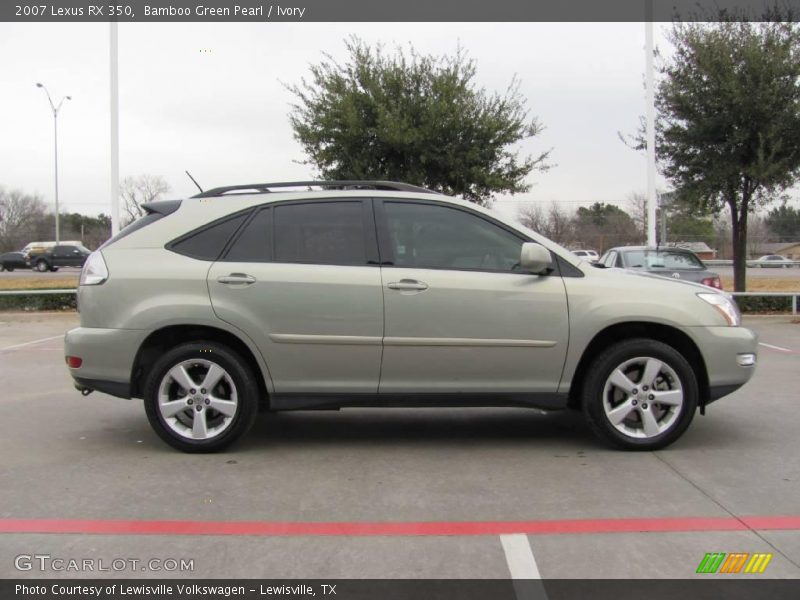 Bamboo Green Pearl / Ivory 2007 Lexus RX 350