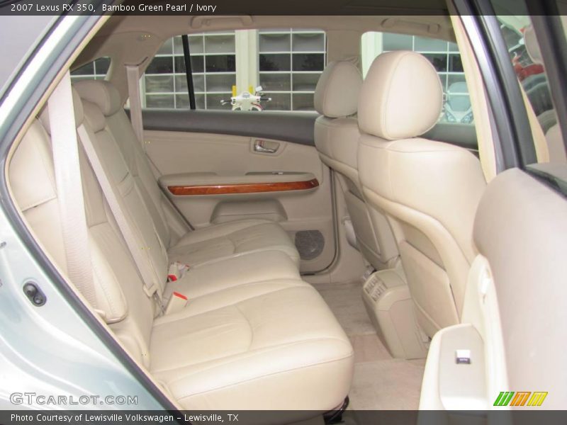 Bamboo Green Pearl / Ivory 2007 Lexus RX 350