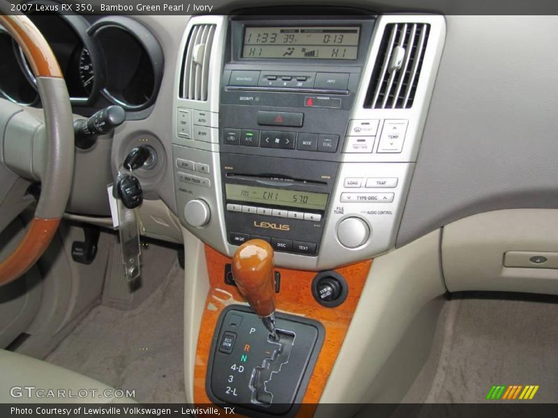 Bamboo Green Pearl / Ivory 2007 Lexus RX 350