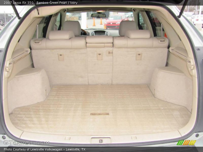 Bamboo Green Pearl / Ivory 2007 Lexus RX 350