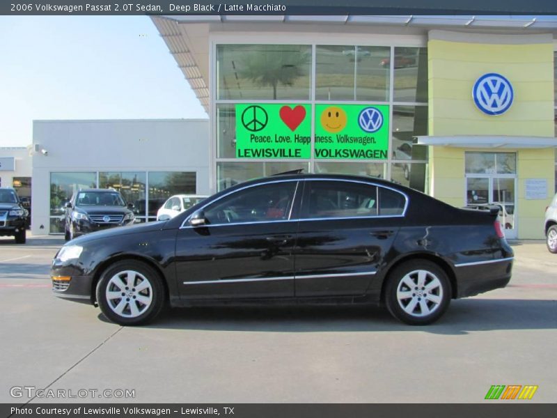 Deep Black / Latte Macchiato 2006 Volkswagen Passat 2.0T Sedan