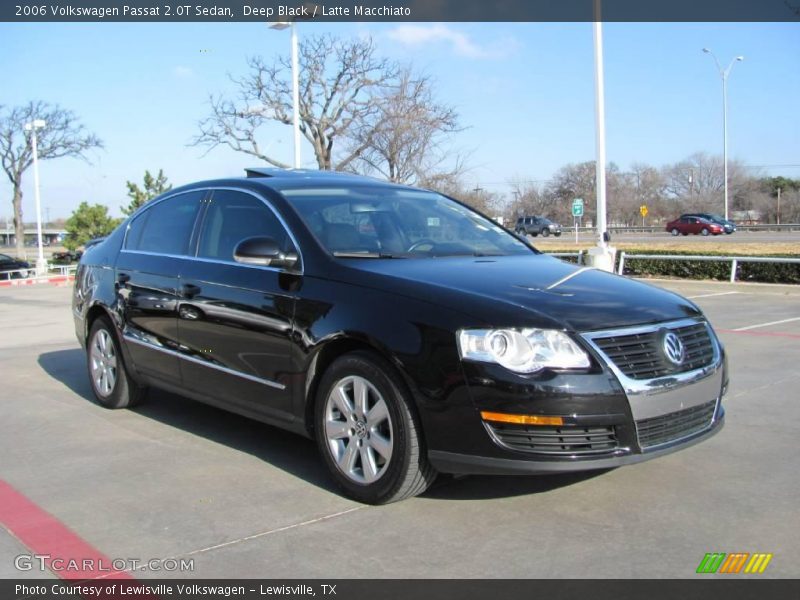 Deep Black / Latte Macchiato 2006 Volkswagen Passat 2.0T Sedan