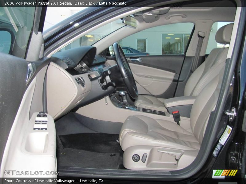 Deep Black / Latte Macchiato 2006 Volkswagen Passat 2.0T Sedan
