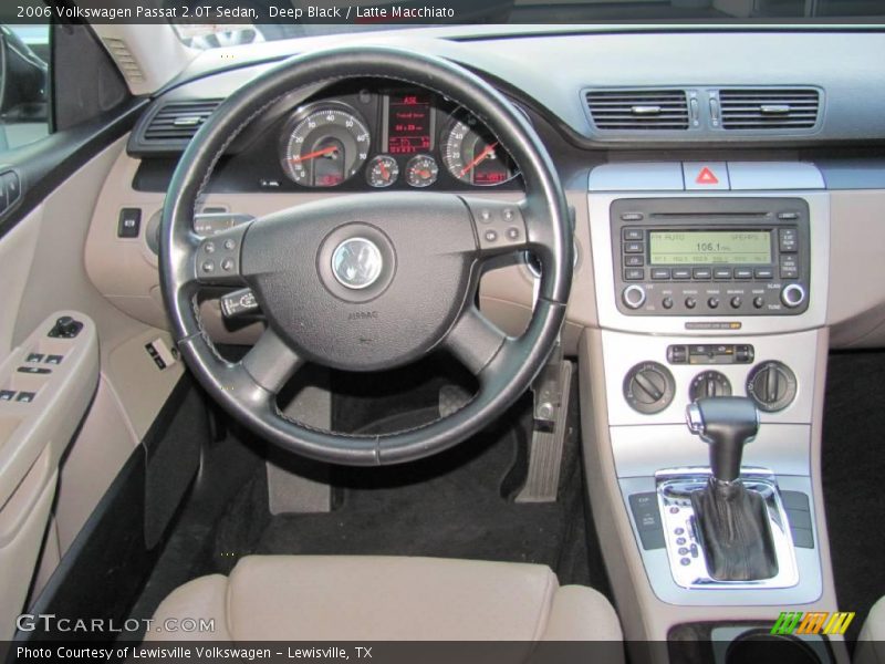 Deep Black / Latte Macchiato 2006 Volkswagen Passat 2.0T Sedan
