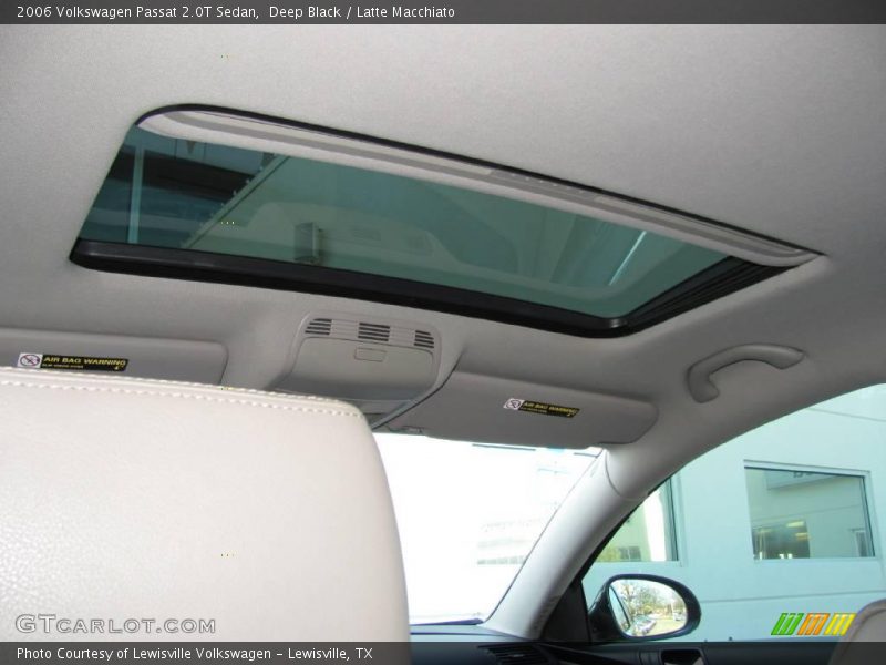 Deep Black / Latte Macchiato 2006 Volkswagen Passat 2.0T Sedan