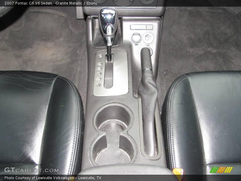 Granite Metallic / Ebony 2007 Pontiac G6 V6 Sedan