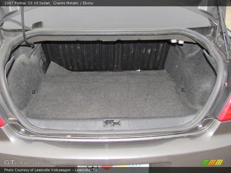 Granite Metallic / Ebony 2007 Pontiac G6 V6 Sedan