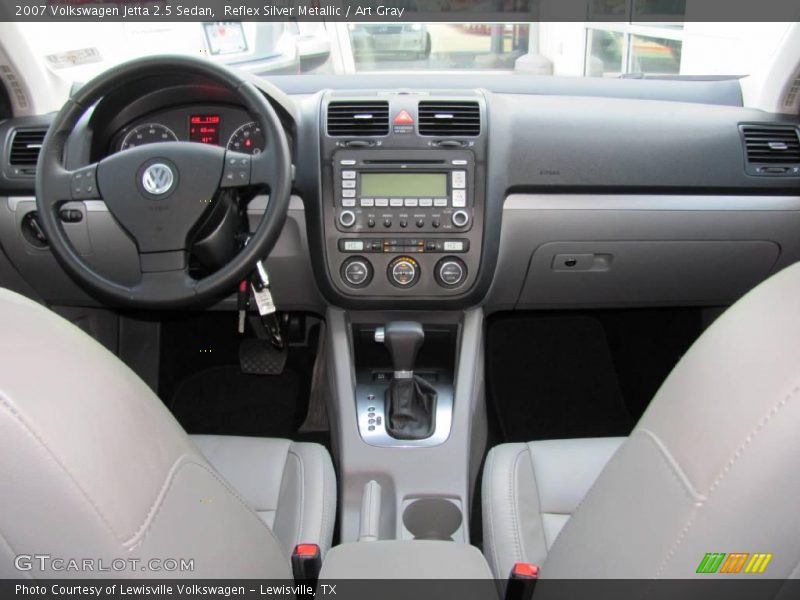 Reflex Silver Metallic / Art Gray 2007 Volkswagen Jetta 2.5 Sedan