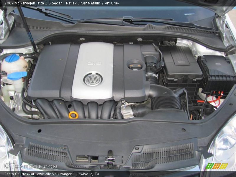 Reflex Silver Metallic / Art Gray 2007 Volkswagen Jetta 2.5 Sedan