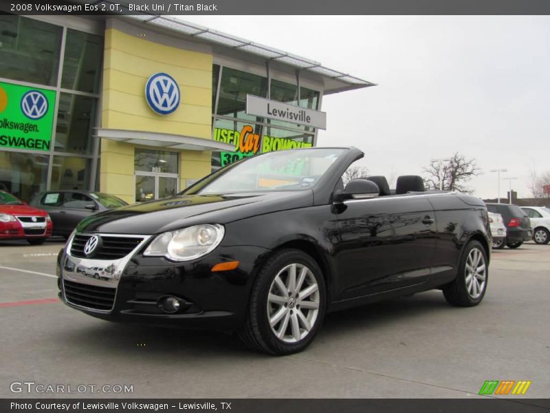 Black Uni / Titan Black 2008 Volkswagen Eos 2.0T