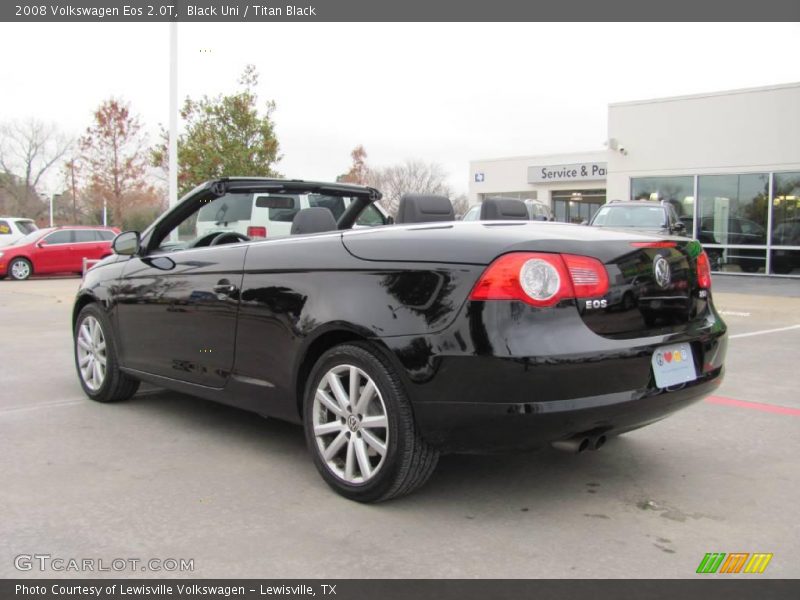 Black Uni / Titan Black 2008 Volkswagen Eos 2.0T