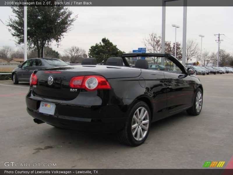 Black Uni / Titan Black 2008 Volkswagen Eos 2.0T
