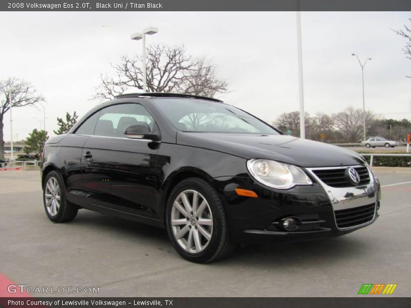Black Uni / Titan Black 2008 Volkswagen Eos 2.0T