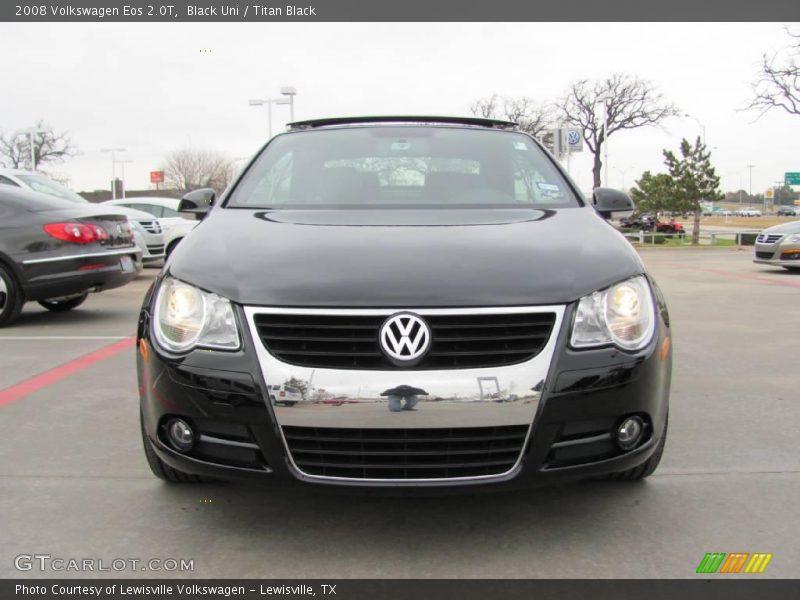 Black Uni / Titan Black 2008 Volkswagen Eos 2.0T