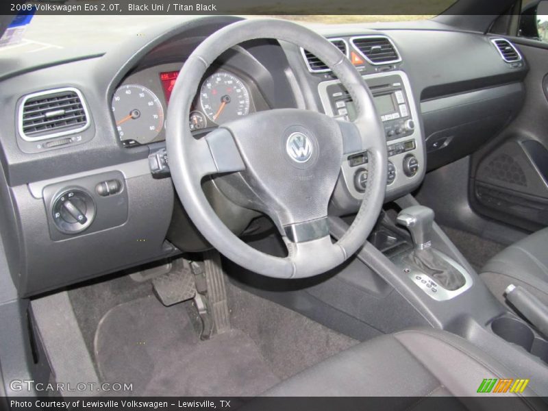 Black Uni / Titan Black 2008 Volkswagen Eos 2.0T