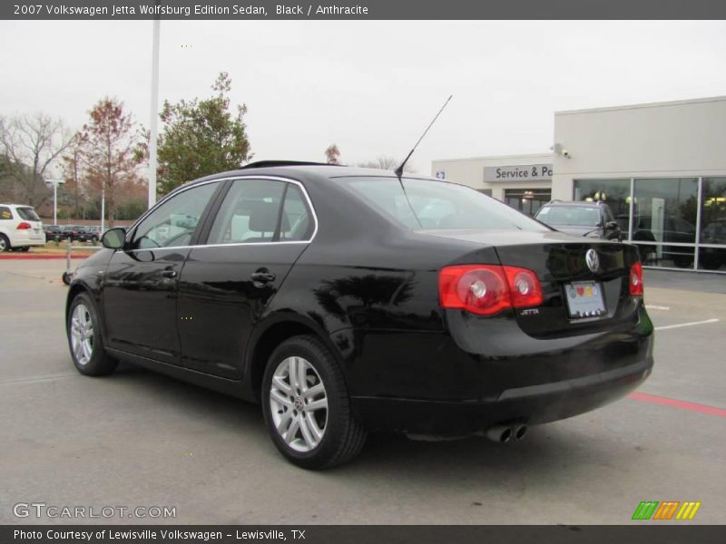 Black / Anthracite 2007 Volkswagen Jetta Wolfsburg Edition Sedan