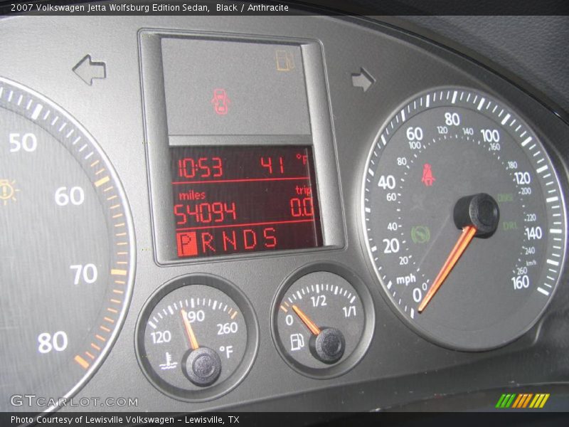 Black / Anthracite 2007 Volkswagen Jetta Wolfsburg Edition Sedan