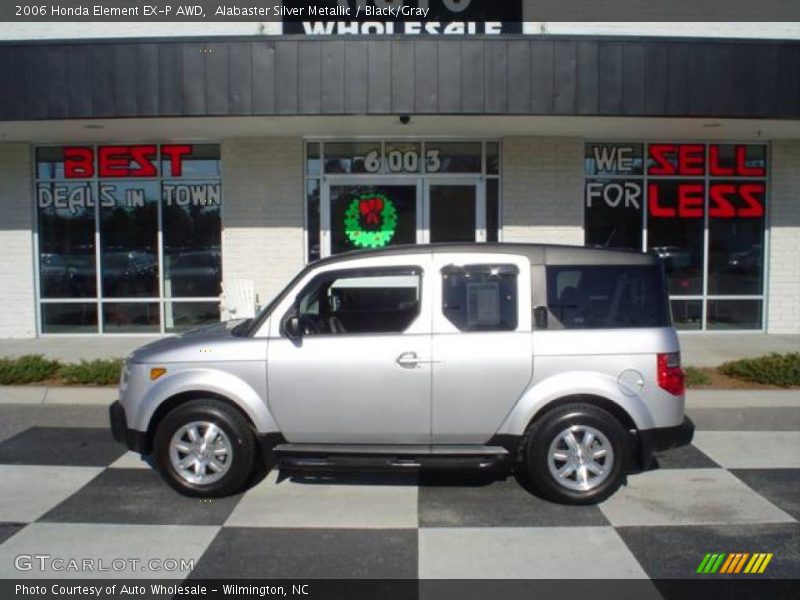 Alabaster Silver Metallic / Black/Gray 2006 Honda Element EX-P AWD
