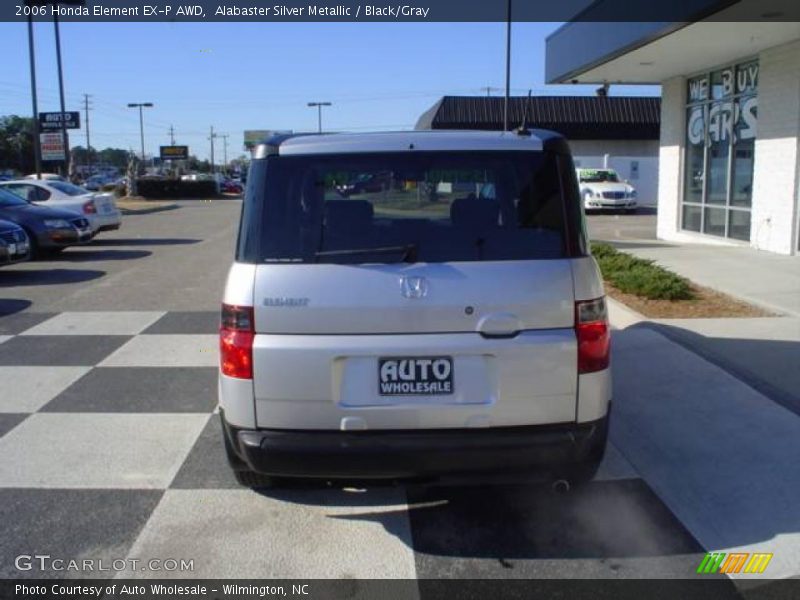 Alabaster Silver Metallic / Black/Gray 2006 Honda Element EX-P AWD