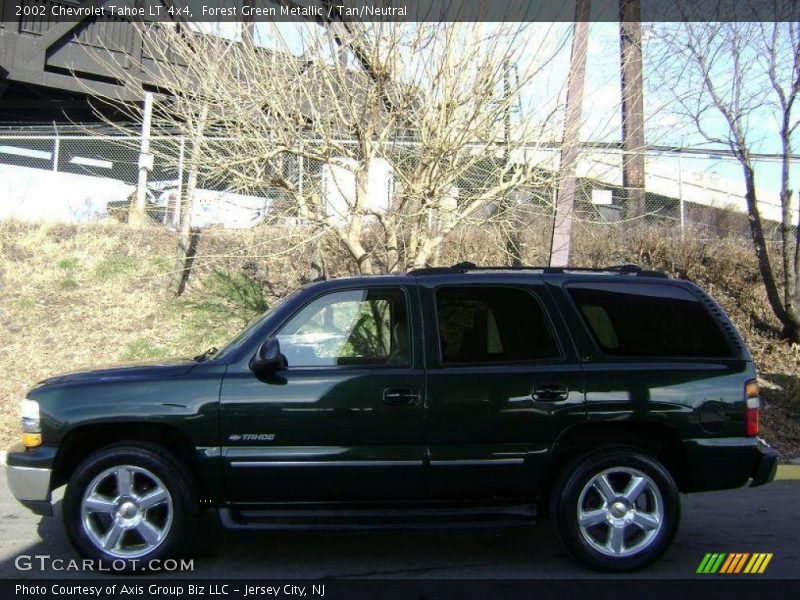 Forest Green Metallic / Tan/Neutral 2002 Chevrolet Tahoe LT 4x4