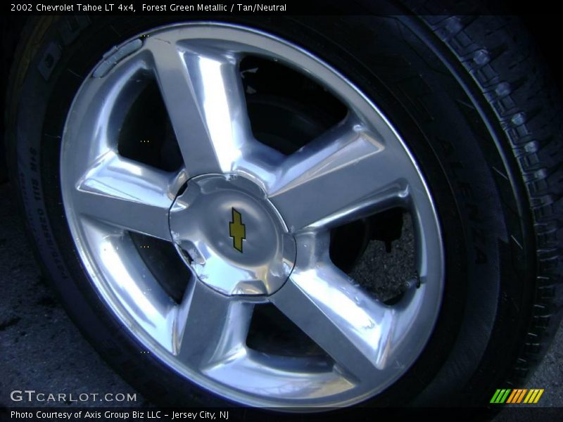 Forest Green Metallic / Tan/Neutral 2002 Chevrolet Tahoe LT 4x4