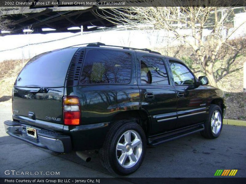 Forest Green Metallic / Tan/Neutral 2002 Chevrolet Tahoe LT 4x4