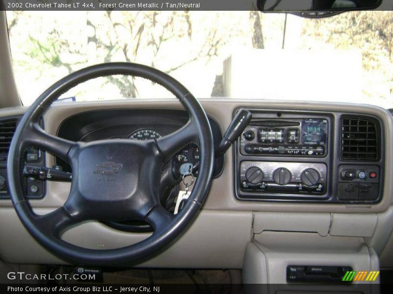 Forest Green Metallic / Tan/Neutral 2002 Chevrolet Tahoe LT 4x4