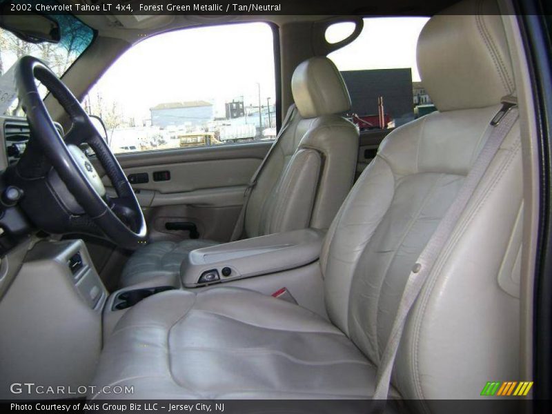 Forest Green Metallic / Tan/Neutral 2002 Chevrolet Tahoe LT 4x4