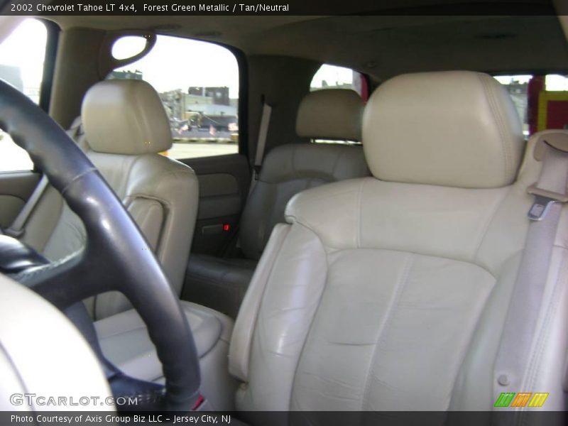 Forest Green Metallic / Tan/Neutral 2002 Chevrolet Tahoe LT 4x4
