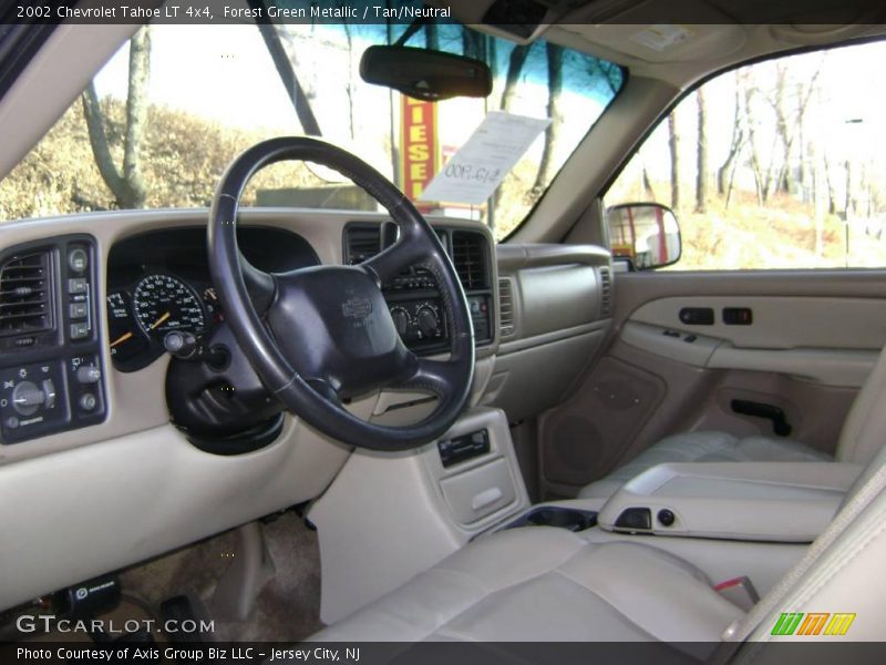 Forest Green Metallic / Tan/Neutral 2002 Chevrolet Tahoe LT 4x4