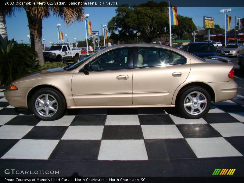 Sandstone Metallic / Neutral 2003 Oldsmobile Alero GLS Sedan