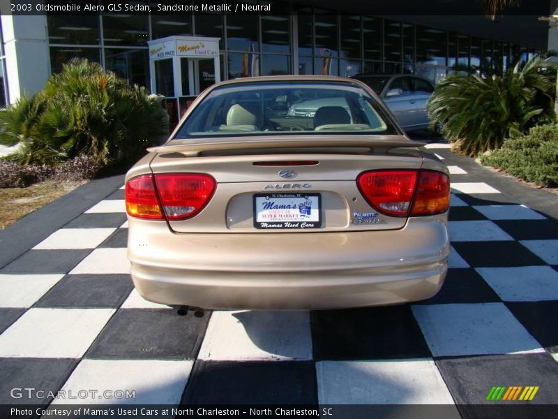 Sandstone Metallic / Neutral 2003 Oldsmobile Alero GLS Sedan