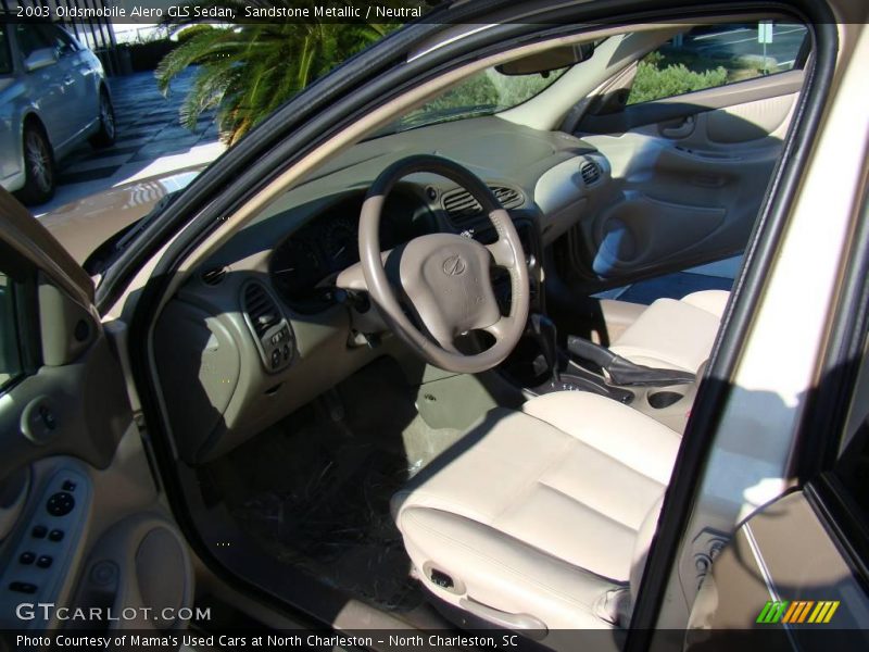 Sandstone Metallic / Neutral 2003 Oldsmobile Alero GLS Sedan