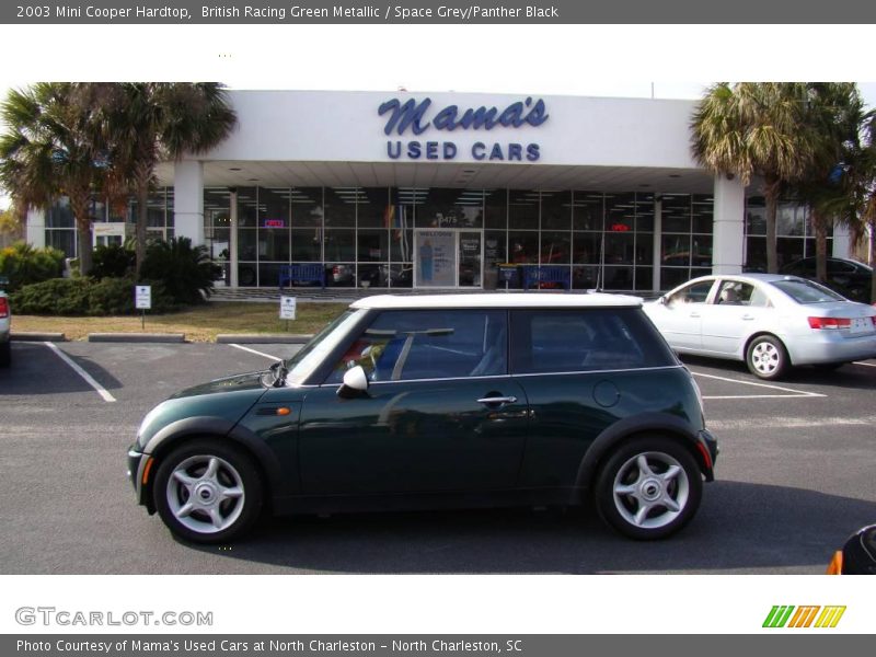 British Racing Green Metallic / Space Grey/Panther Black 2003 Mini Cooper Hardtop