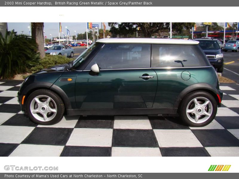 British Racing Green Metallic / Space Grey/Panther Black 2003 Mini Cooper Hardtop