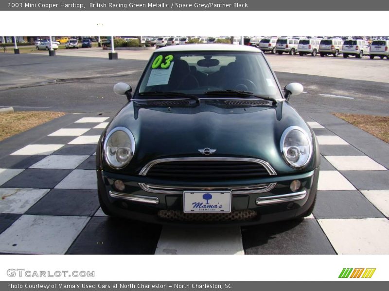 British Racing Green Metallic / Space Grey/Panther Black 2003 Mini Cooper Hardtop