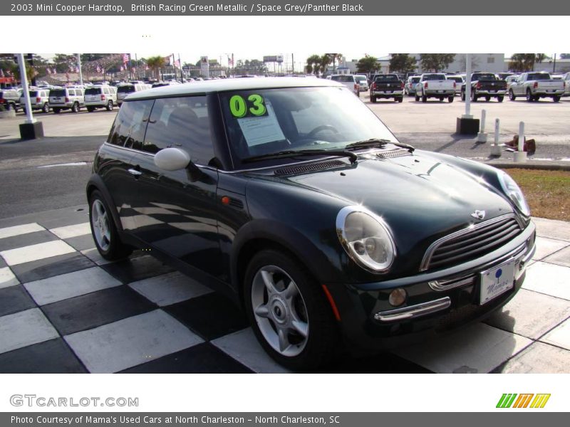 British Racing Green Metallic / Space Grey/Panther Black 2003 Mini Cooper Hardtop
