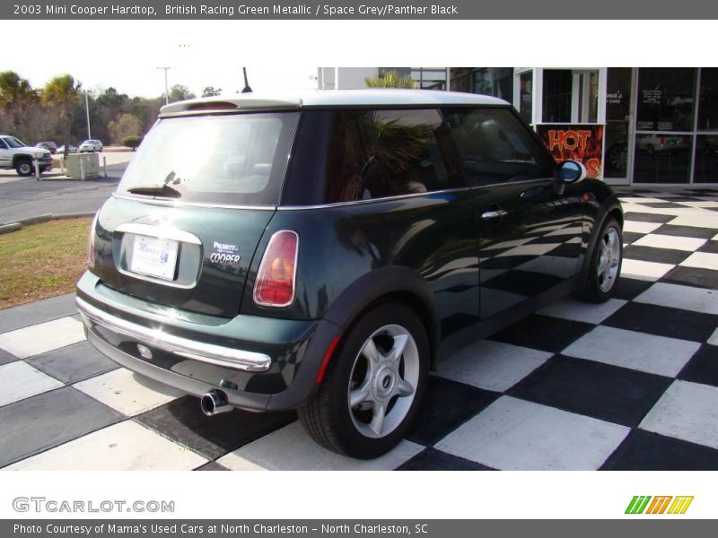 British Racing Green Metallic / Space Grey/Panther Black 2003 Mini Cooper Hardtop
