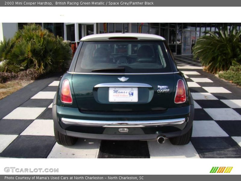 British Racing Green Metallic / Space Grey/Panther Black 2003 Mini Cooper Hardtop