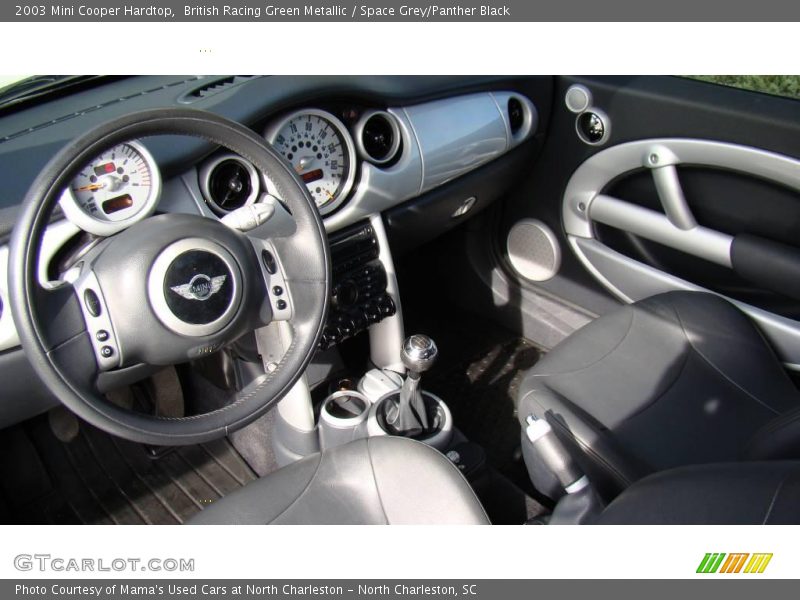 British Racing Green Metallic / Space Grey/Panther Black 2003 Mini Cooper Hardtop