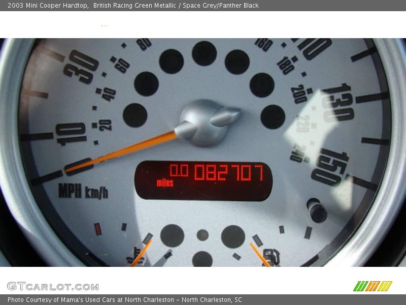 British Racing Green Metallic / Space Grey/Panther Black 2003 Mini Cooper Hardtop