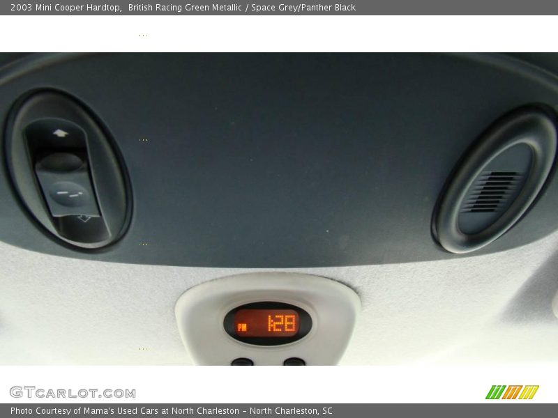 British Racing Green Metallic / Space Grey/Panther Black 2003 Mini Cooper Hardtop