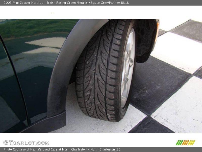 British Racing Green Metallic / Space Grey/Panther Black 2003 Mini Cooper Hardtop