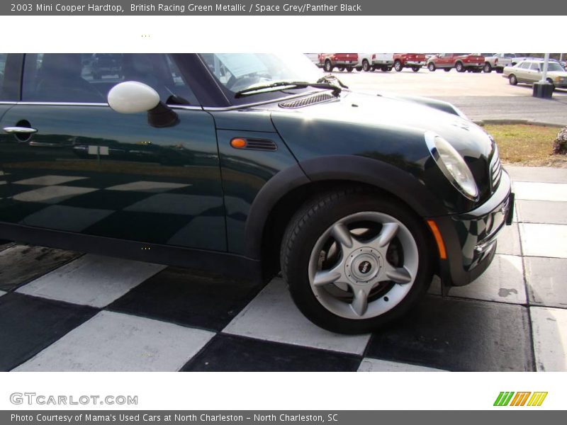 British Racing Green Metallic / Space Grey/Panther Black 2003 Mini Cooper Hardtop