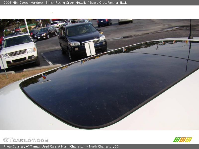 British Racing Green Metallic / Space Grey/Panther Black 2003 Mini Cooper Hardtop